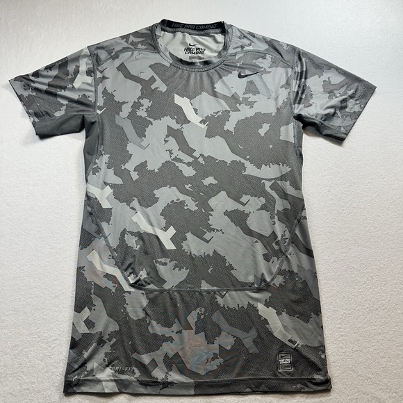 Nike Other - Nike Pro Combat Men's XXL Camo Compression Shirt Dri-FIT Athletic Training
